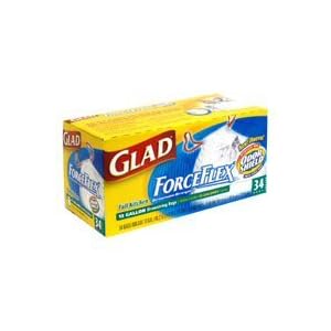 Glad Drawstring Forceflex Odor Shield Tall
