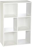 ClosetMaid 8996 Cubeicals 6-Cube Organizer, White