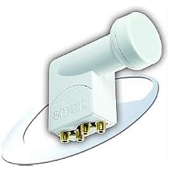 SMART TITANIUM Gold Quad-LNB, 0,1dB, HDTV,integr. Multi