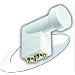 SMART TITANIUM Gold Quad-LNB, 0,1dB, HDTV,integr. Multi