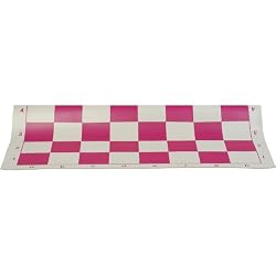 Roll-up Tournament Chessboard - Pink