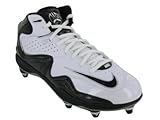 Nike Men's NIKE ZOOM MERCILESS D FOOTBALL CLEATS 11.5 (WHITE/BLACK)