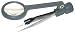 Carson's Lighted MagniGrip is a compact 4x power magnifier combined with a built-in fine point tweezer and bright LED light. It's just perfect for all those "little" jobs. 