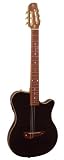 Giannini GWNSTG BK Performance Series Chambered Solid Body Guitar (Acoustic-Electric , Nylon-Black)