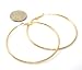 Beautiful 24k Gold Layered GL Large 2.5