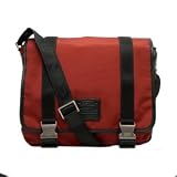 Authentic Coach Nylon Flap Voyager Messenger Travel Bag 70422 Red