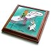 Londons Times Health and Vanity Trends Cartoons - Acid Reflex 60s Style - Trivets