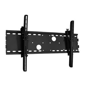 Black Adjustable Tilt/Tilting Wall Mount Bracket for LG 47LH30 (47LH30-UA) 47" Inch LCD HDTV TV Television