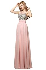 Floor Length Empire   Waistline Chiffon Homecoming Dress/Party Dress 