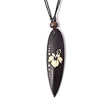 Kette mit Surfbrett Surferkette "Blume"