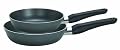 T-Fal Initiatives Total Nonstick 2-Piece Saute Set, Grey