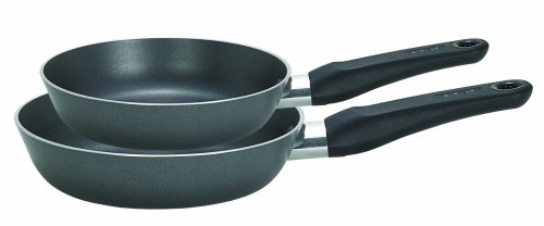 T-Fal Initiatives Total Nonstick 2-Piece Saute Set, Grey