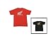 ホンダ：Tシャツ ウイング箔 ブラックXゴールド 0SYTN-M5D トラベルバッグ付 / カラー：ブラック/ゴールド / サイズ：MENS-フリー
