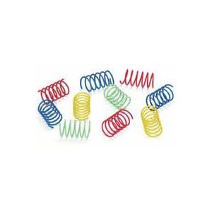 Colorful Springs Cat Toy - Wide - 10 pk.