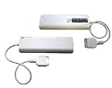 Weisses Batteriefach für Apple Ipod I phone: externes Batterieladegerät für Apple Serien: iPhone 3G 3GS iPod iPod mini photo nano nano touch classic...