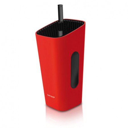 Sonoro CuboGo, schwarz-rot