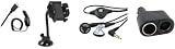 3.5mm Stereo Headset Headphone Dual Earbud Earphone Handsfree+12V Car Cigarette Lighter Power Socket Adapter 2 Plug Dual Y Splitter Extension+Rapid Car Kit Auto Vehicle Plug-in Power Charger+New Gooseneck Windshield Cradle Car Mount Holder For Sprint Motorola Titanium Virgin Mobile Motorola Triumph Sprint Motorola XPRT Nokia E7 Tmobile Nokia Lumia 710 ATT Nokia Lumia 900 Verizon Pantech Breakout - Auction4tech