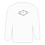 Long Sleeve T-shirt with pattern, black and white, China