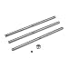 Align Main Shaft (3pcs) - Set Screw, Shaft, Lock Ring - T-REX