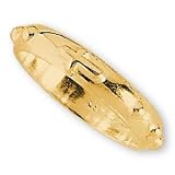 10K Yellow Gold Rosary Ring