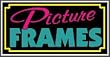 Picture Frames Lightbox Sign