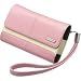 BlackBerry Leather Folio with Wrist Strap for BlackBerry Storm 9500, 9530 (Pink)