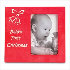 Baby's First Christmas' Picture Frame - Style 37629