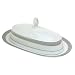 Mikasa Platinum Crown Covered Butter Dish