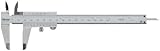 Mitutoyo 522-602 Vernier Caliper, Stainless Steel, Inch/Metric, 0-6 Range, +/-0.0011 Accuracy, 0.001