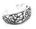 Sterling Silver Antiqued Roped Filigree Scroll Toe Ring