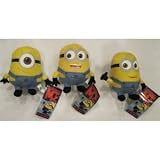 Despicable Me The Movie Minions 6 Inch Plush Doll Toy Set Dave Jorge Stewart Stuart