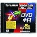 Fuji Magnetics DVD+R Disk DVD+R Rohling 4700 MB 120 Minuten 8 x Speed JewelCase