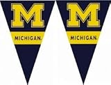 Michigan Wolverines 25O Party Flags