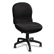 Ambition&trade; Pushbutton Mid Back Swivel/Tilt Chair, Black (SAF3461BL)