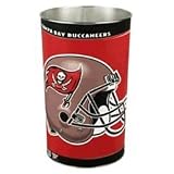 Tampa Bay Buccaneers NFL Tapered Wastebasket (15" Height)