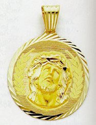 Face of Jesus Charm - D506
