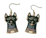 Bastet Earrings - Collectible Jewelry Accessory Dangle Studs Jewel