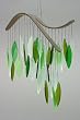 Goose Rocks Designs Handcrafted Stained Glass Wind Chime - Baxter M