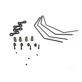 Front Rear Sway Bar Kit: LST, LST2, AFT, MUG, MGB from Team Losi Electric Car Kits