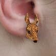 Zoo Animal - Armadillo - Figurine Jewelry - Earrings