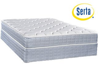 Serta Comfort Ease Plush Mattress Set Queen Split Serta Comfort Ease Plush Mattress Set Queen Split