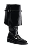 Mens Large-Cuff Pirate Boots. Small: Mens 8-9 Medium: Mens 10-11 Large: Mens 12-13 X-Large: Mens 14-15