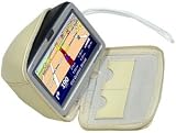 Review TomTom  / Tomtom GO 510 / 710 / 910 Just Yellow Leather 'Zipper' Case