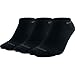Nike Dri-Fit Cushion Low Cut Ankle Socks (3 Pack) Black SX4829-001 Size Medium (6-8)