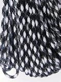 100 Black & White Camo Paracord by Survivalist USA with a "FREE" GI P38 Can Opener
