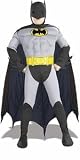 Super DC Heroes Deluxe Muscle Chest The Batman Toddler Costume