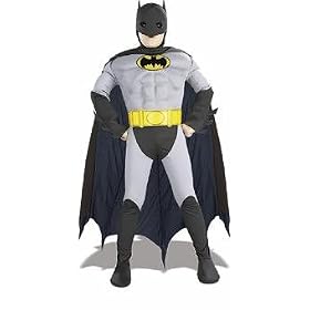 Super DC Heroes Deluxe Muscle Chest The Batman Toddler Costume by Rubies