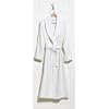 Pinzon Bamboo Cotton Extra-Large Bath Robe, White