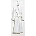 Pinzon Bamboo Cotton Small Bath Robe, White