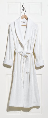 Pinzon Small Bathrobe, White